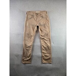 Patagonia Jeans Mens 32x32 Brown Iron Clad Performance Twill Stretch Destroyed